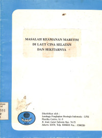 Masalah Keamanan Maritim di Laut Cina Selatan dan Sekitarnya