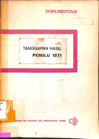 TANGGAPAN HASIL PEMILU 1971