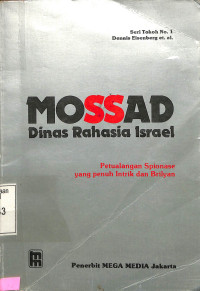 Mossad Dinas Rahasia Israel