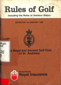 rules of golf