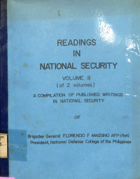 Readings in National Security : Vol II