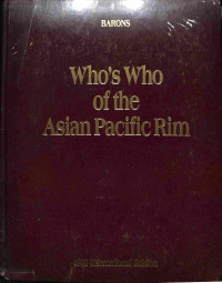 Who's Who Of The Asian Pacific rim