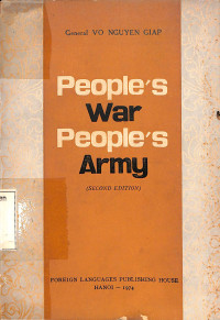 Peoples War Peoples Army