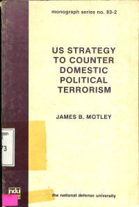 US strategy to counter domestic political terrorism