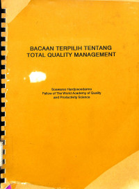 Bacaan Terpilih Tentang Totall Quality Management