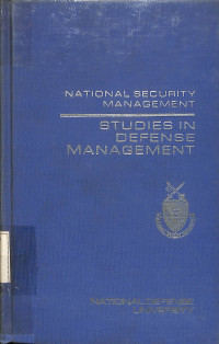 National Security Management Studies in Defense Management