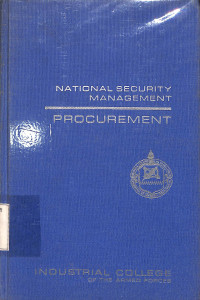 National Security Management Procurement