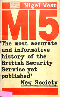 M15 British Security Service Operations 1909-1945