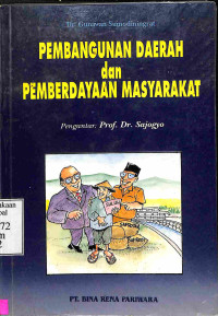 Pembangunan Daerah dan Pemberdayaan Masyarakat