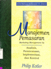 Manajemen pemasaran.jilid 2