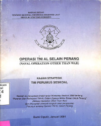 Operasi TNI AL Selain Perang (Naval Operation Other Than War)