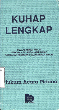 KUHAP LENGKAP