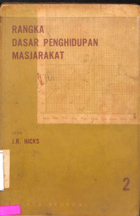 RANGKA DASAR PENGHIDUPAN MASJARAKAT