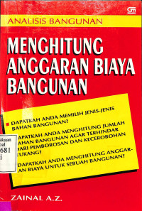 Analisis Bangunan Menghitung Anggaran Biaya Bangunan