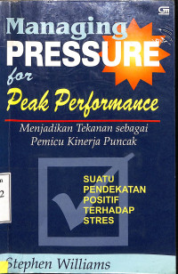 Managing Pressure For Peak Perfomance