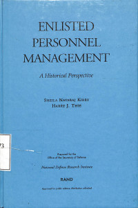 Enlisted Personnel Management A Historical Perspective