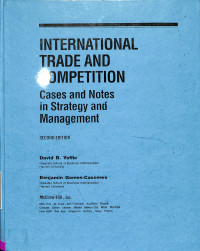 International trade and competition.cases and notes in strategy and managem