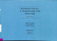 BUSINESS POLICY: A FRAMEWORK FOR ANALYSIS