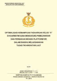 Optimalisasi kemampuan fasharkan kelas 