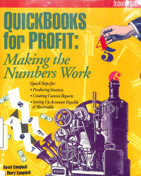 Quickbooks For Profit : Making The Numbers Work