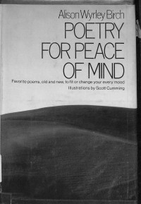 POETRY FOR PEACE OF MIND