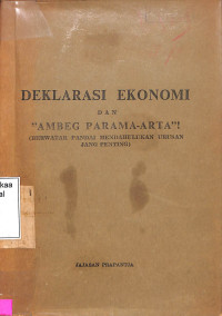 DEKLARASI EKONOMI