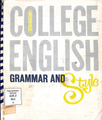 College English: Grammar And Style