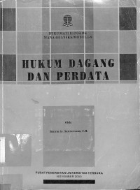 BUKU MATERI POKOK HUKUM DAGANG DAN PERDATA