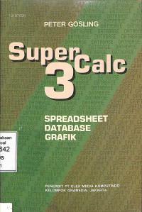 Super Calc 3. Spreadsheet Database Grafik