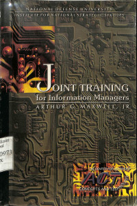 Joint Training for Information Managers