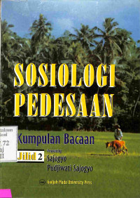 Sosiologi pedesaan.kumpulan bacaan.jilid 2