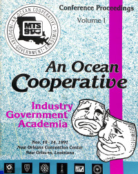 MTS'91 An Ocean Cooperative Industry Government Academia