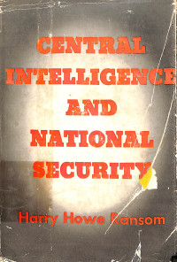 Central Intelligence and National Security