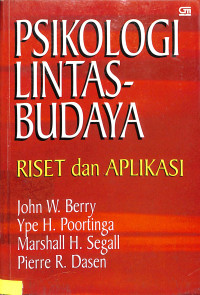 Psikologi Lintas-Budaya Riset dan Aplikasi