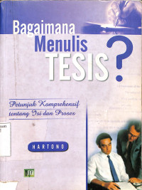 Bagaimana Menulis Tesis?