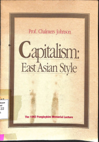 Capitalism: East Asian Style