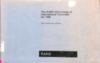 The RAND Chronology of Interantional Terrorism for 1988