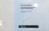 Unit Cost Analysis Annual Recurring Operating and Support Cost Methodology