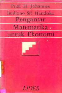 PENGANTAR MATEMATIKA UNTUK EKONOMI