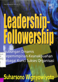 LEADERSHIP FOLLOWERSHIP