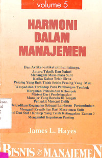 Harmoni dalam Manajemen