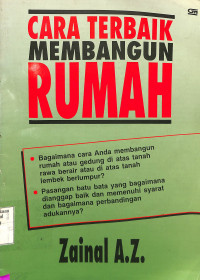 Cara Terbaik Membangun Rumah