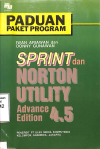 Paduan Paket Program. Sprint Dan Norton Utility Advanced Edition 4.5