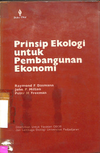 Prinsip Ekologi untuk Pembangunan Ekonomi