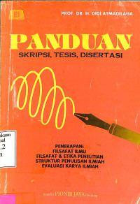 Panduan, Skripsi, Tesis, Disertasi