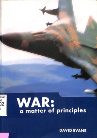 War. A Matter of Principles