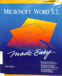 Microsoft Word 5.5