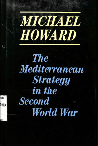 the mediterranean strategy in the second world war