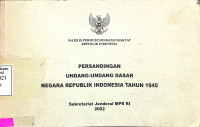 PERSIDANGAN UUD NEGARA RI TAHUN 1945