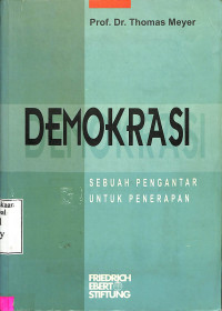 Demokrasi. Sebuah Pengantar untuk Penerapan